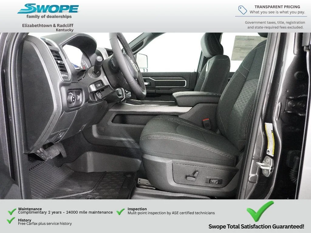 New 2026 Granite Crystal Metallic Clearcoat RAM Big Horn image 12
