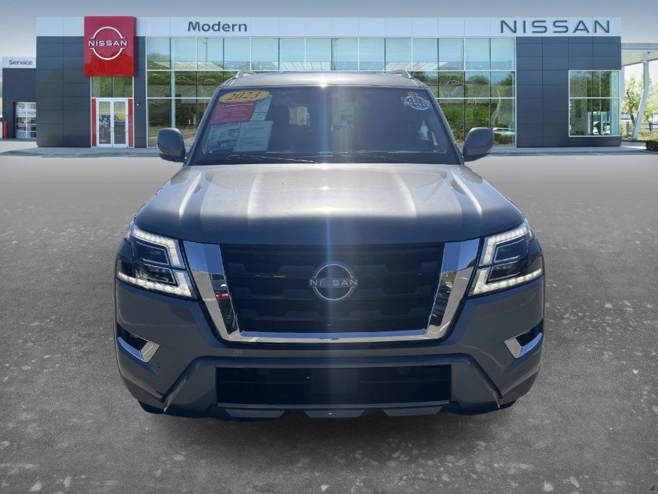 Certified Used 2023 Gun Metallic Nissan SL image 2