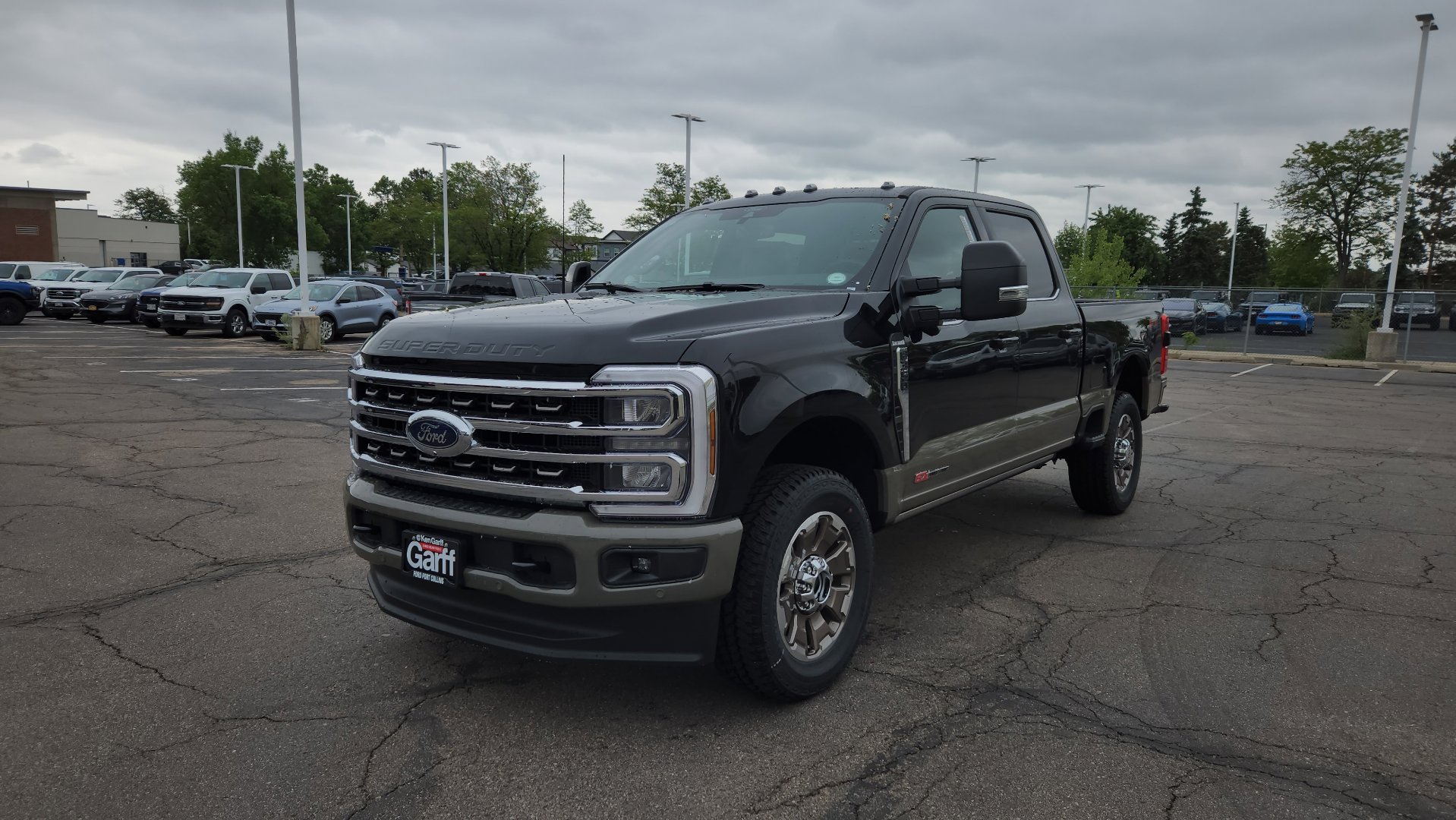 New 2026 Agate Black Metallic Ford King Ranch image 2