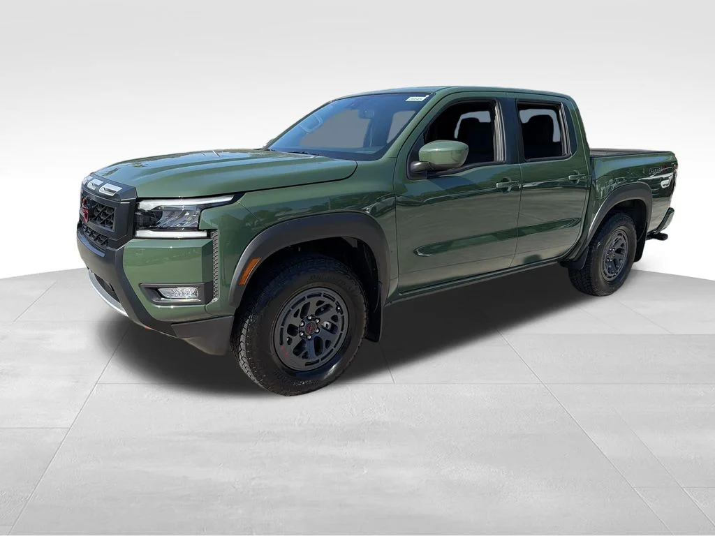 New 2026 Tactical Green Metallic Nissan Crew Cab PRO-X® image 3