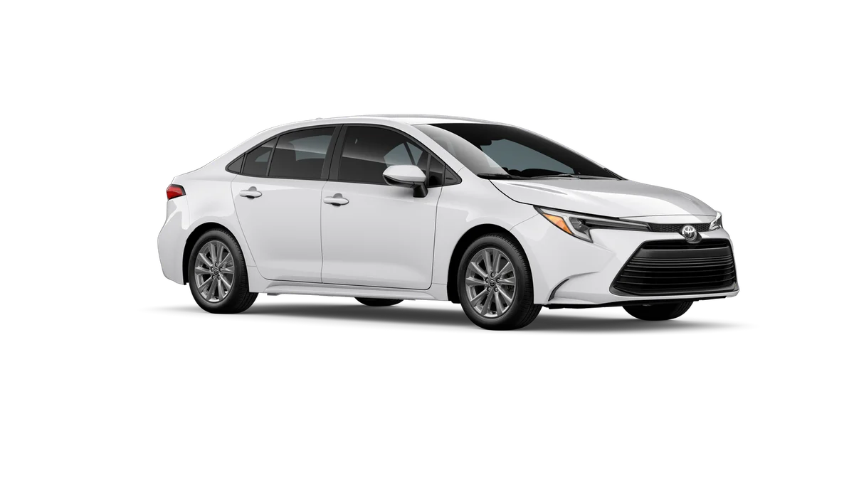 New 2027 Ice Cap Toyota Hybrid LE image 14