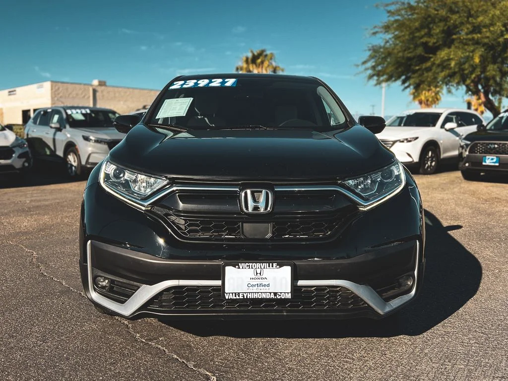 Certified Used 2020 Crystal Black Pearl Honda EX image 3