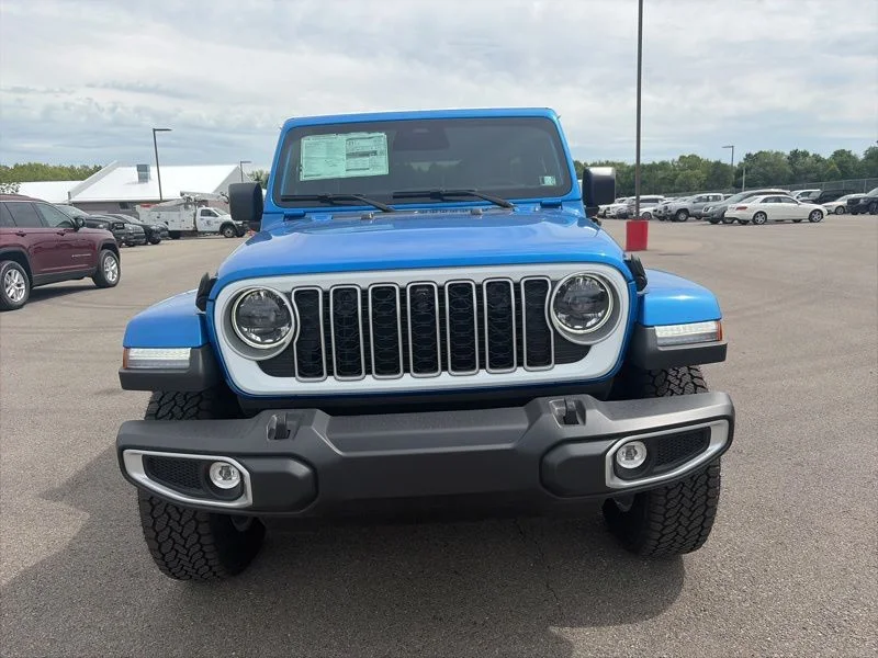 New 2026 Hydro Blue Pearl-Coat Exterior Paint Jeep Sahara image 11