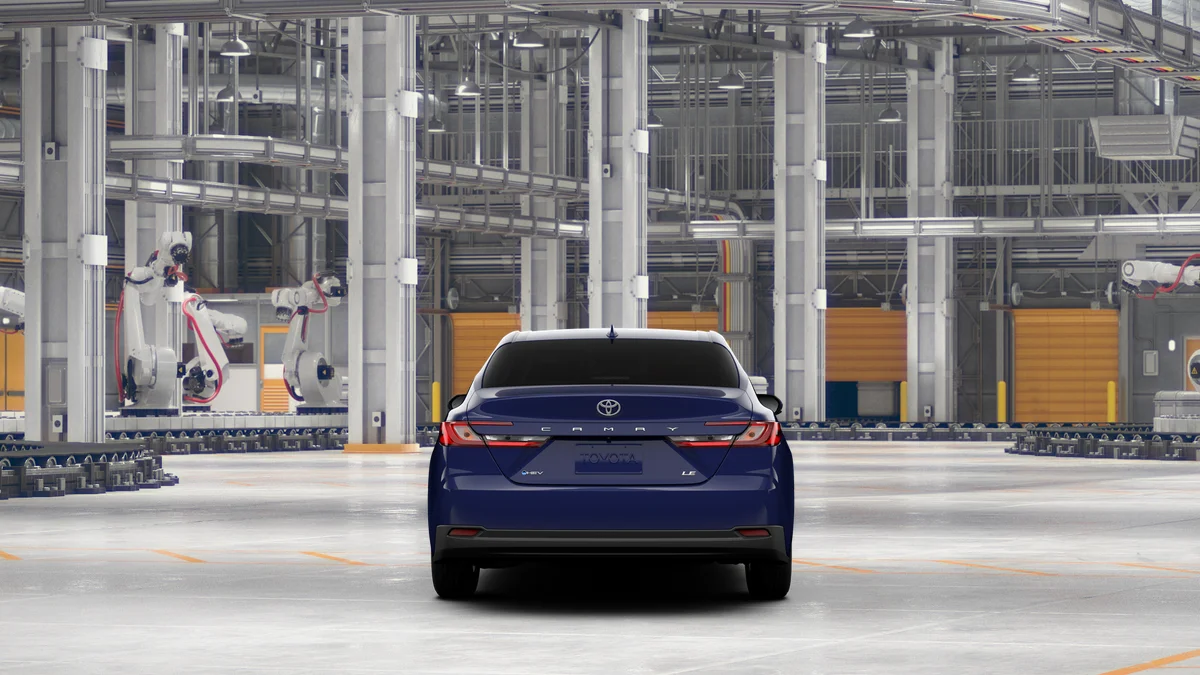 New 2026 Reservoir Blue Toyota LE image 8