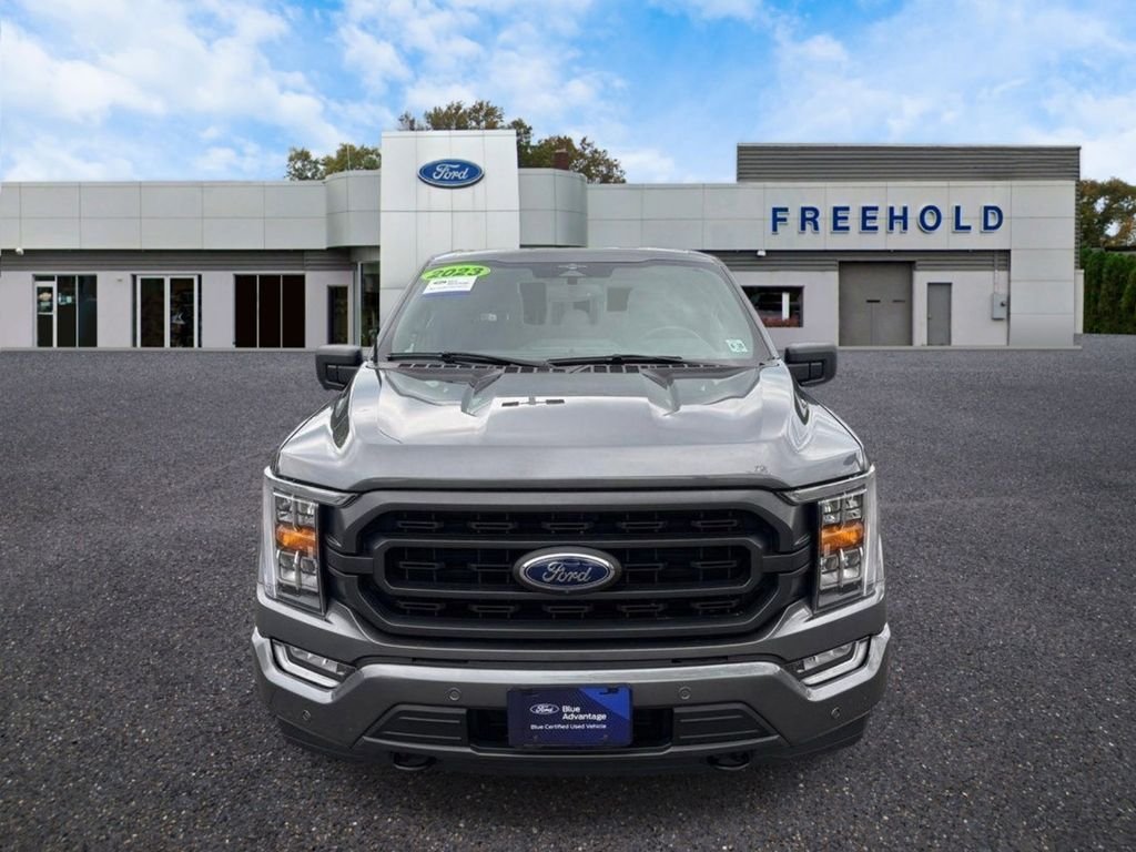 Certified Used 2023 Gray Metallic Ford XLT image 2