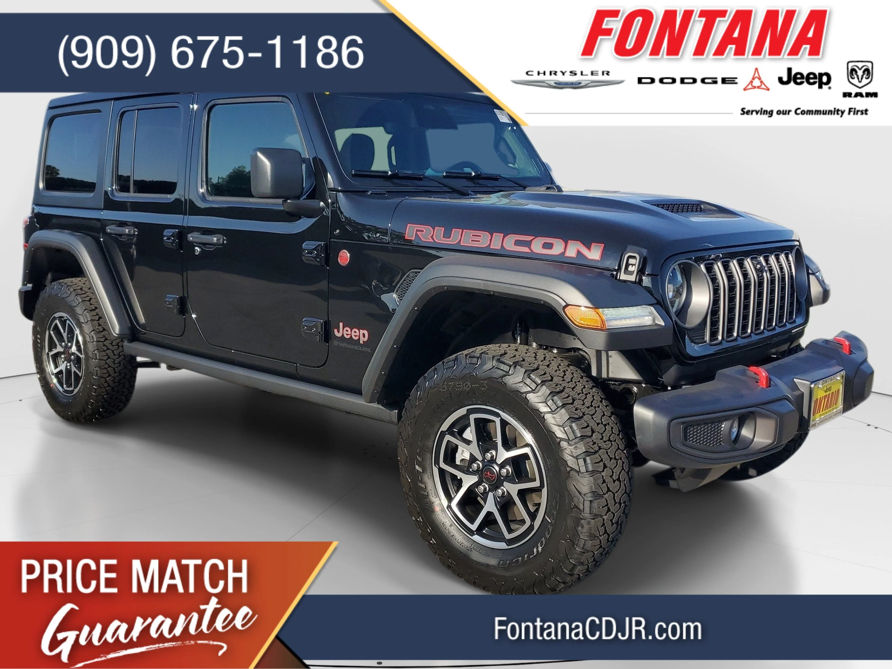 Used 2026 Black Jeep Rubicon image 1