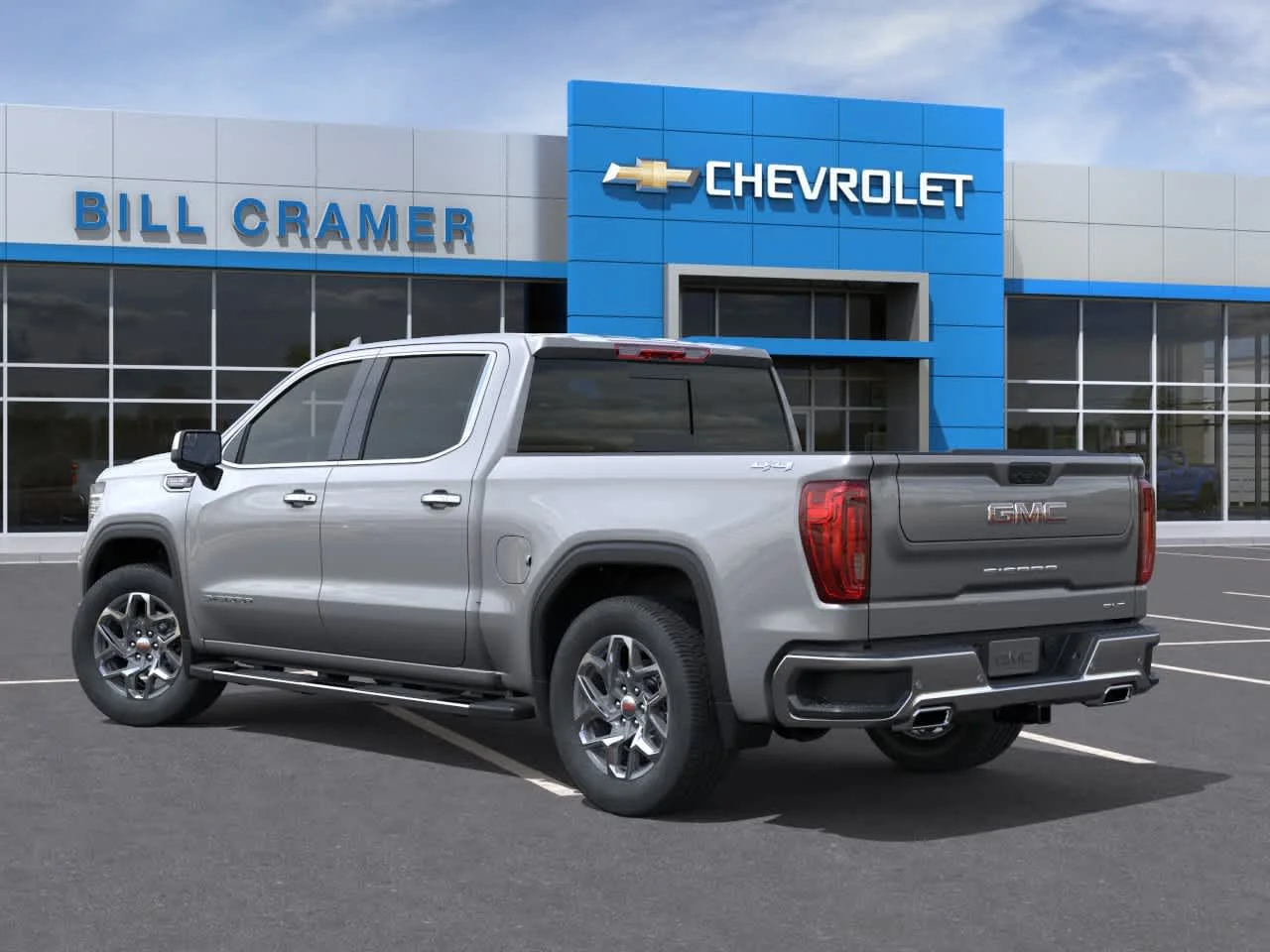 New 2026 Sterling Metallic GMC SLT image 3