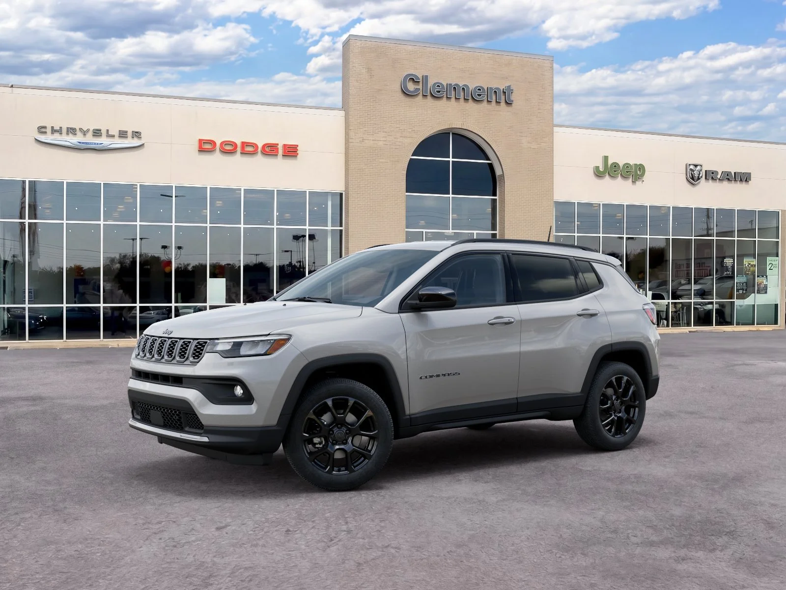 New 2026 Silver Zynith Metallic Clear-Coat Exterior Paint Jeep Latitude image 31