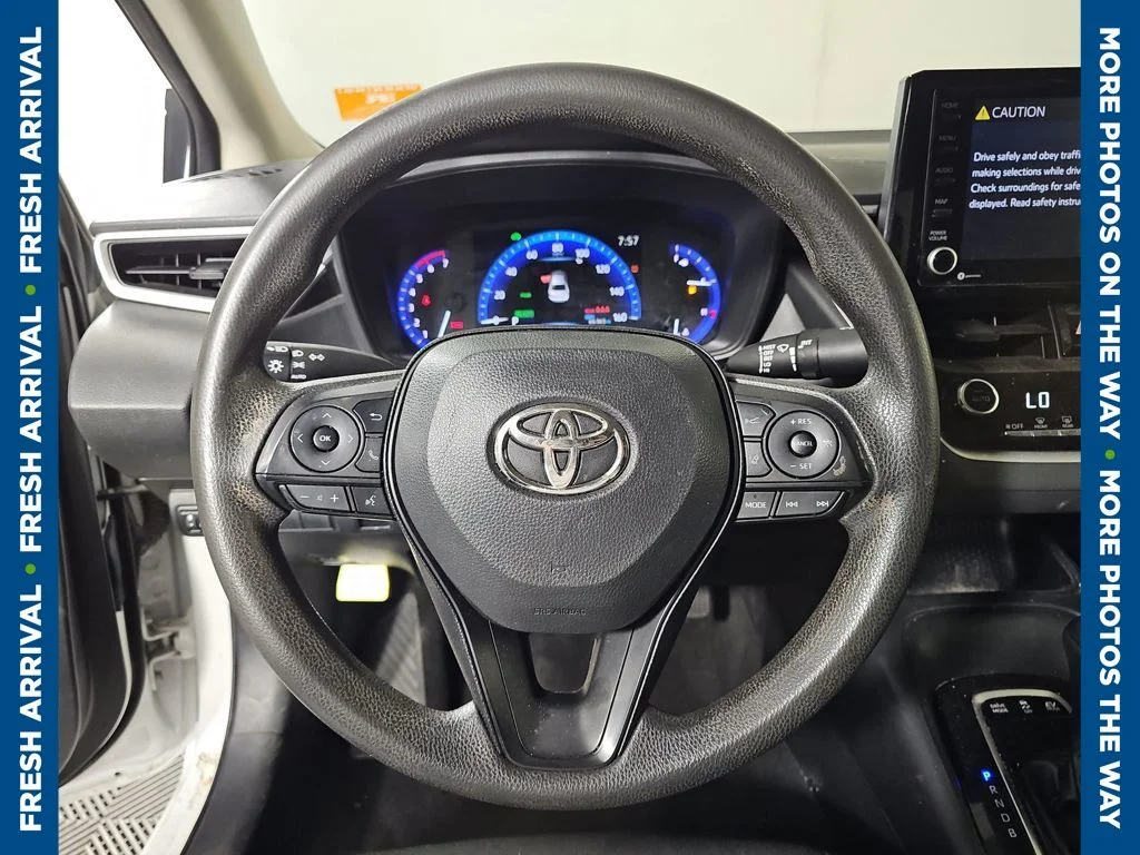 Used 2022 White Toyota LE image 8