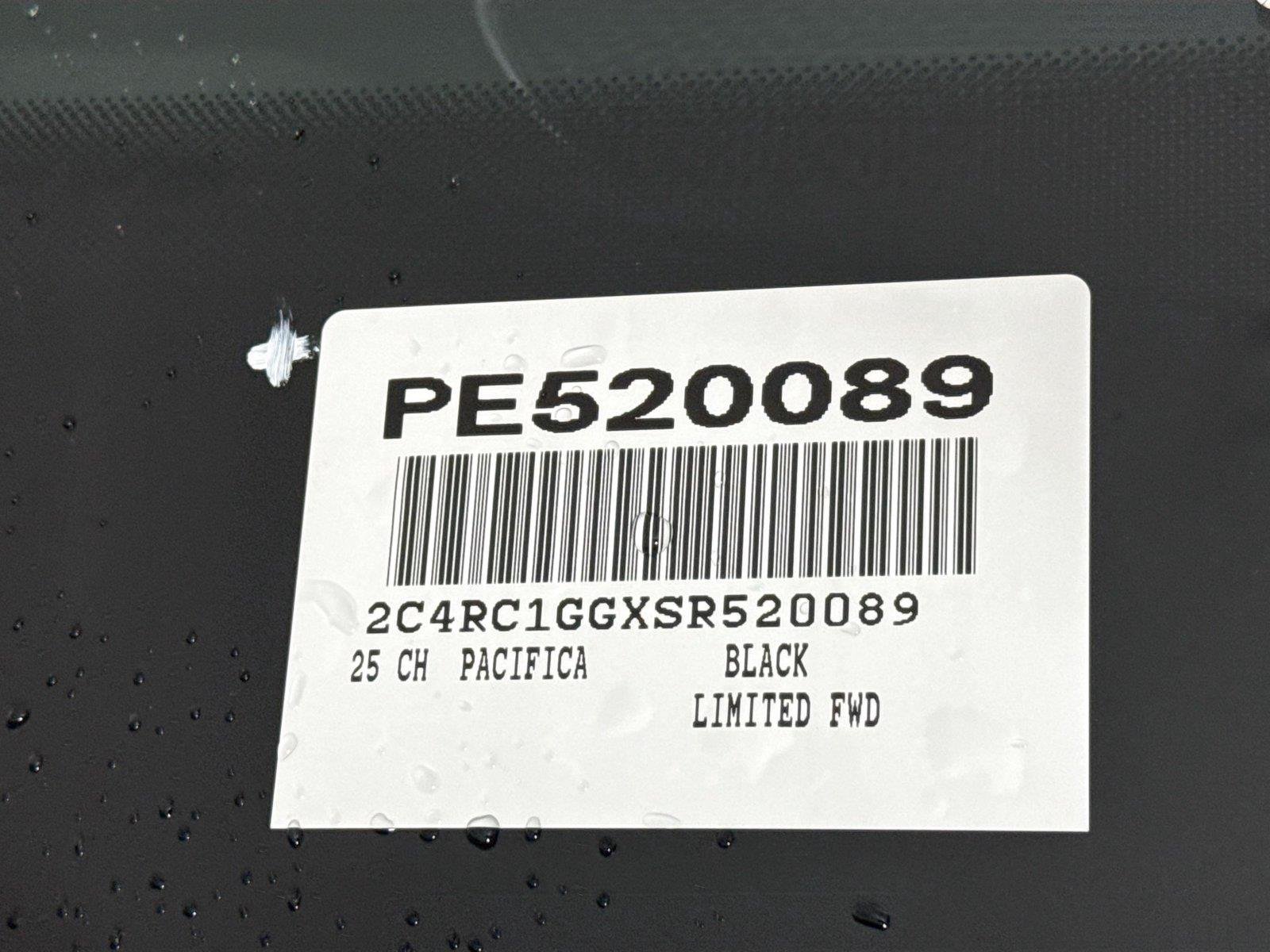 Used 2025 Diamond Black Crystal Pearlcoat Chrysler Limited image 49