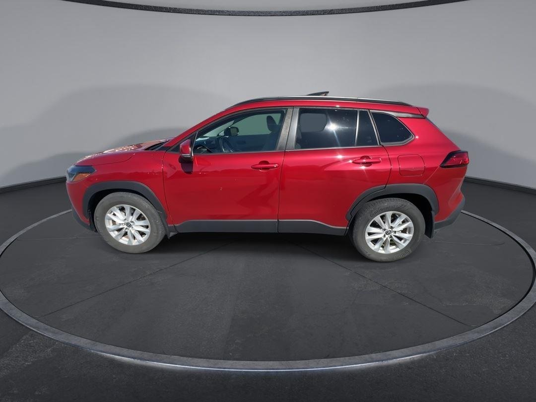 Used 2023 Barcelona Red Metallic Toyota LE image 5