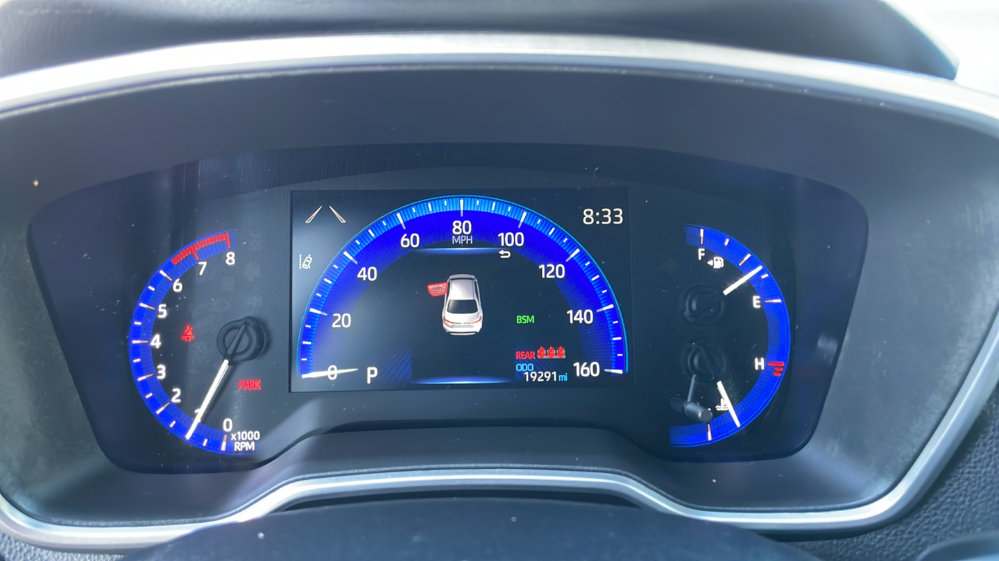 Certified Used 2022 Blue Toyota XLE image 12