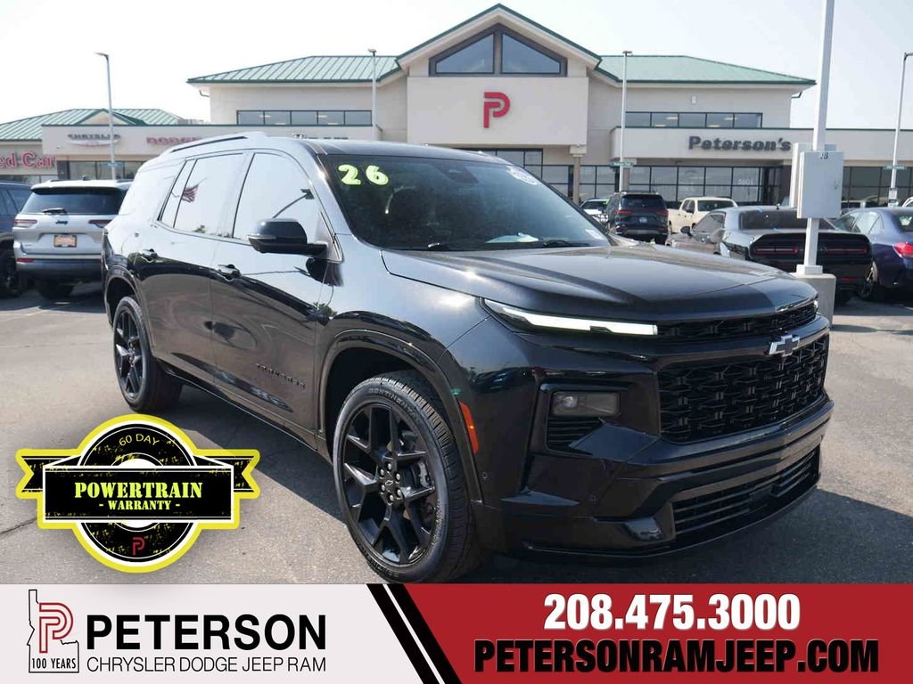Used 2026 Black Chevrolet RS image 1