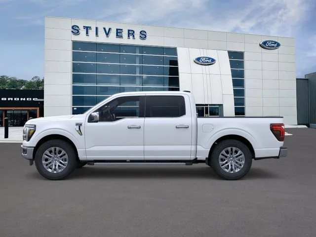New 2026 Star White Metallic Tri-Coat Ford Lariat® image 4