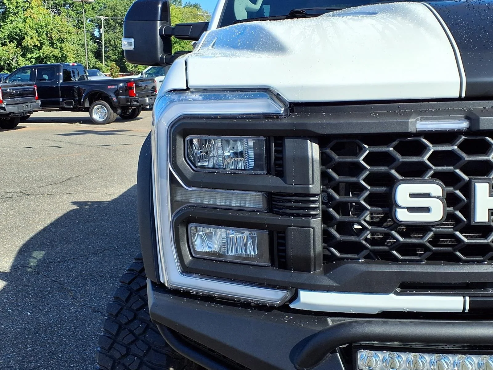 Used 2024 Star White Metallic Tri-Coat Ford LARIAT image 16