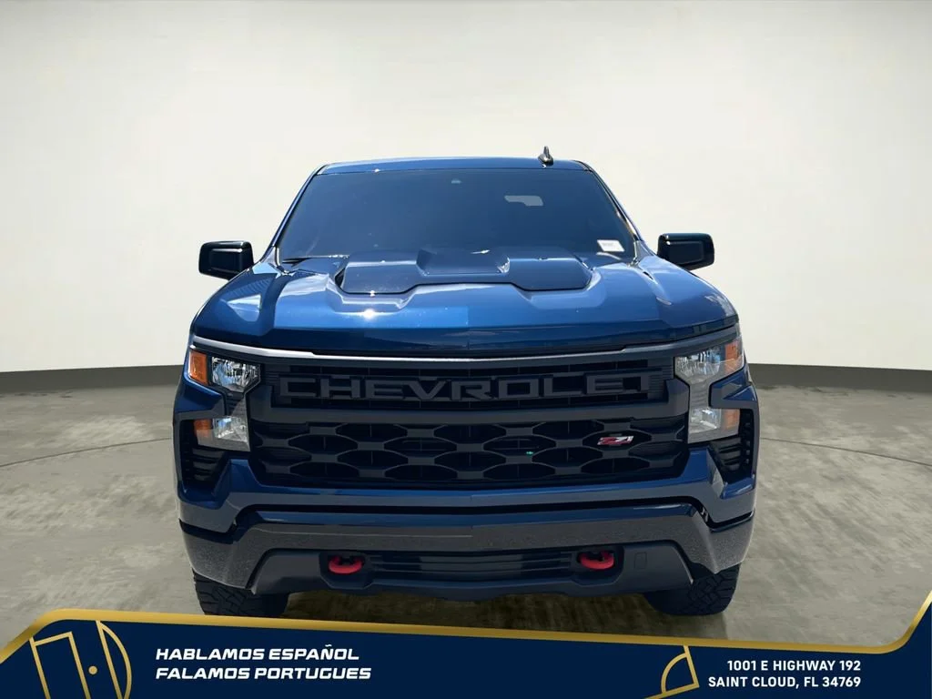 Used 2023 Northsky Blue Metallic Chevrolet Custom Trail Boss image 9