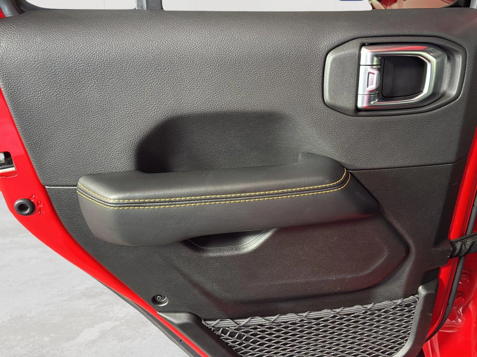 Used 2024 Firecracker Red Clearcoat Jeep Sahara image 23