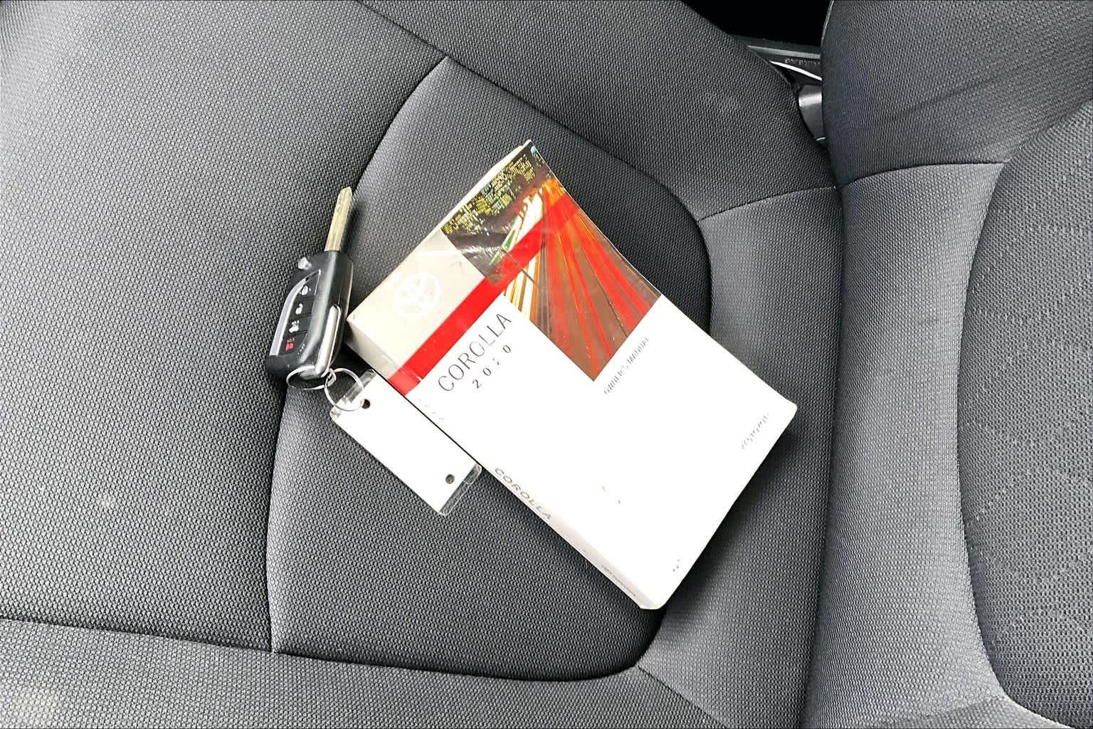 Used 2020 Barcelona Red Metallic Toyota LE image 14