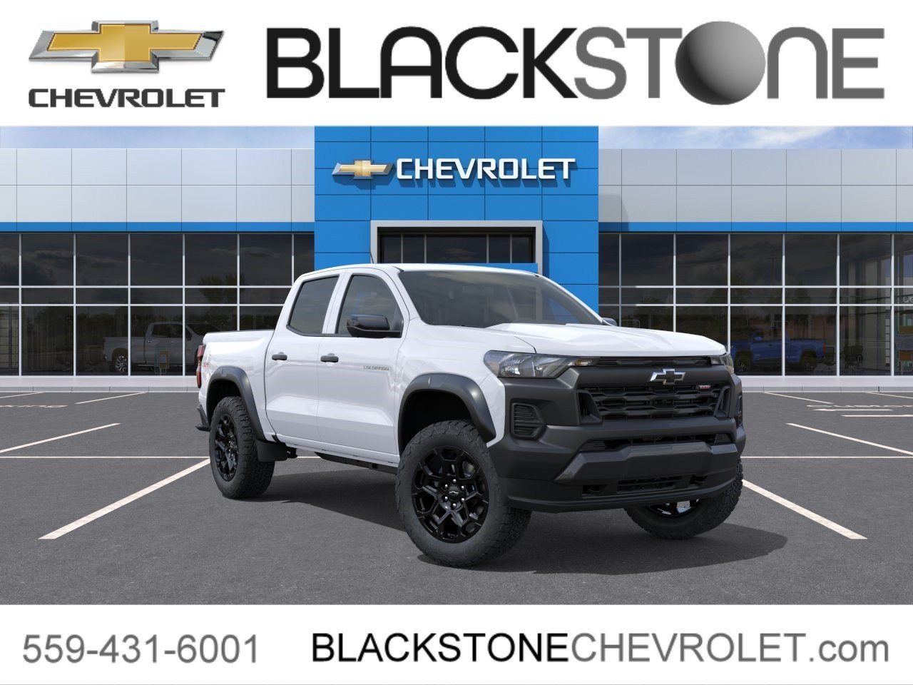 New 2026 Summit White Chevrolet Trail Boss image 2
