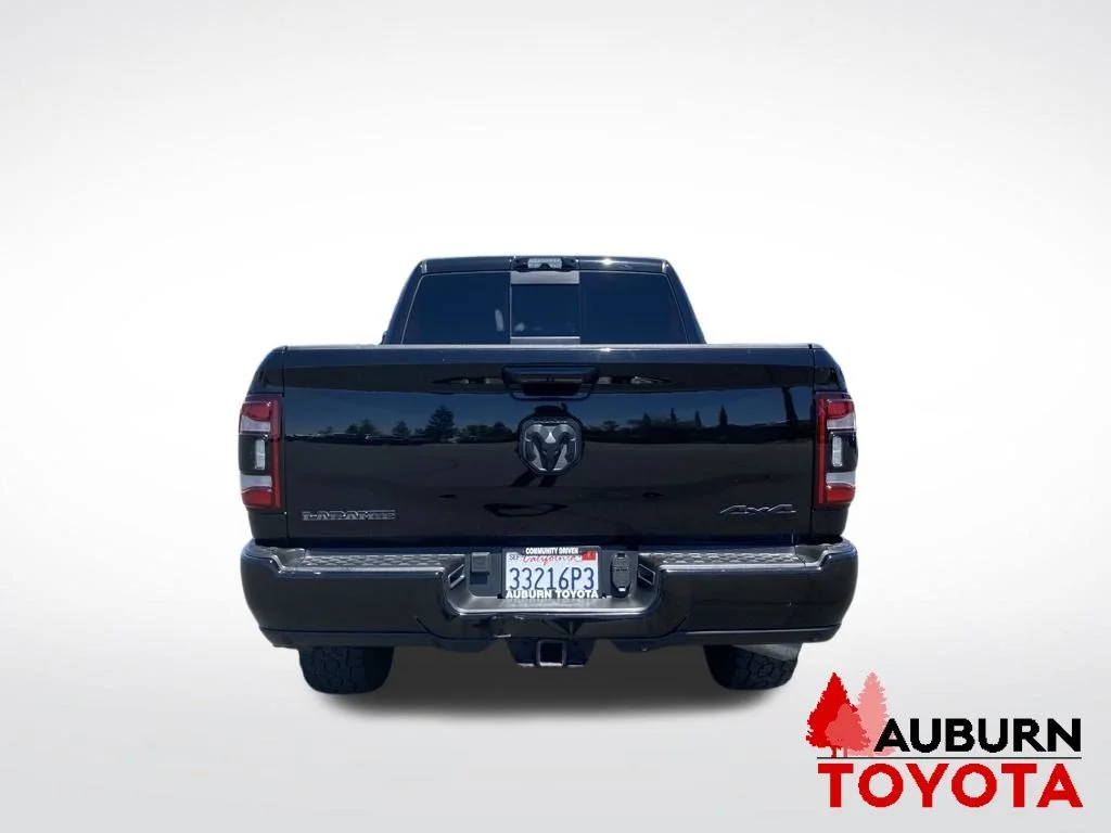 Used 2022 Diamond Black Crystal Pearlcoat Ram Laramie image 6