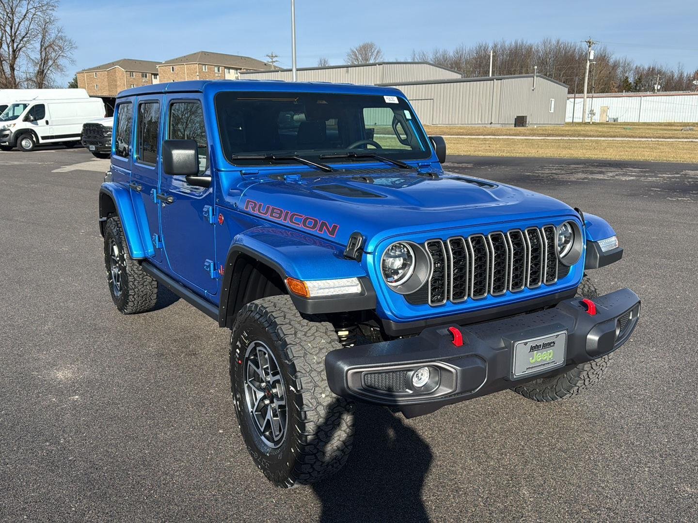 New 2026 Hydro Blue Pearlcoat Jeep Rubicon image 2