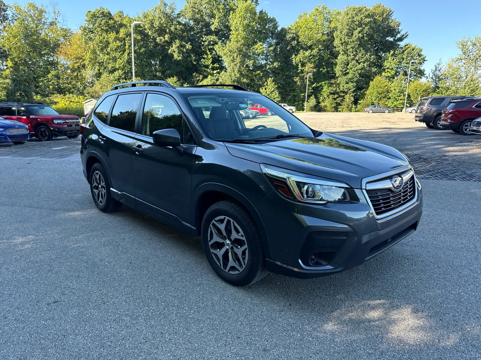 Used 2020 Magnetite Gray Metallic Subaru Premium image 3