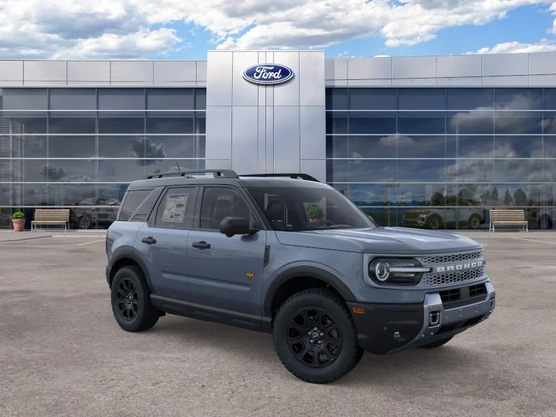 New 2026 Azure Gray Metallic Tri-Coat Ford Badlands image 8