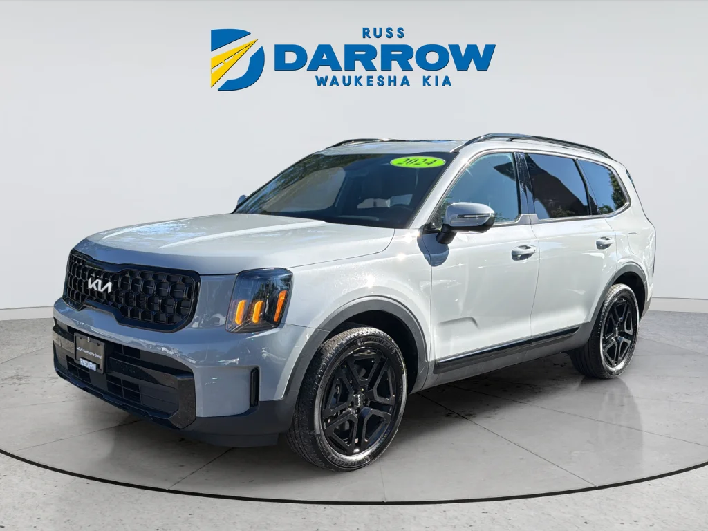 Certified Used 2024 Gray Kia EX X-Line image 1