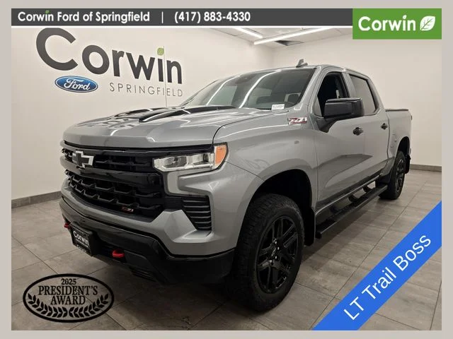 Used 2025 Sterling Gray Metallic Chevrolet LT Trail Boss image 1