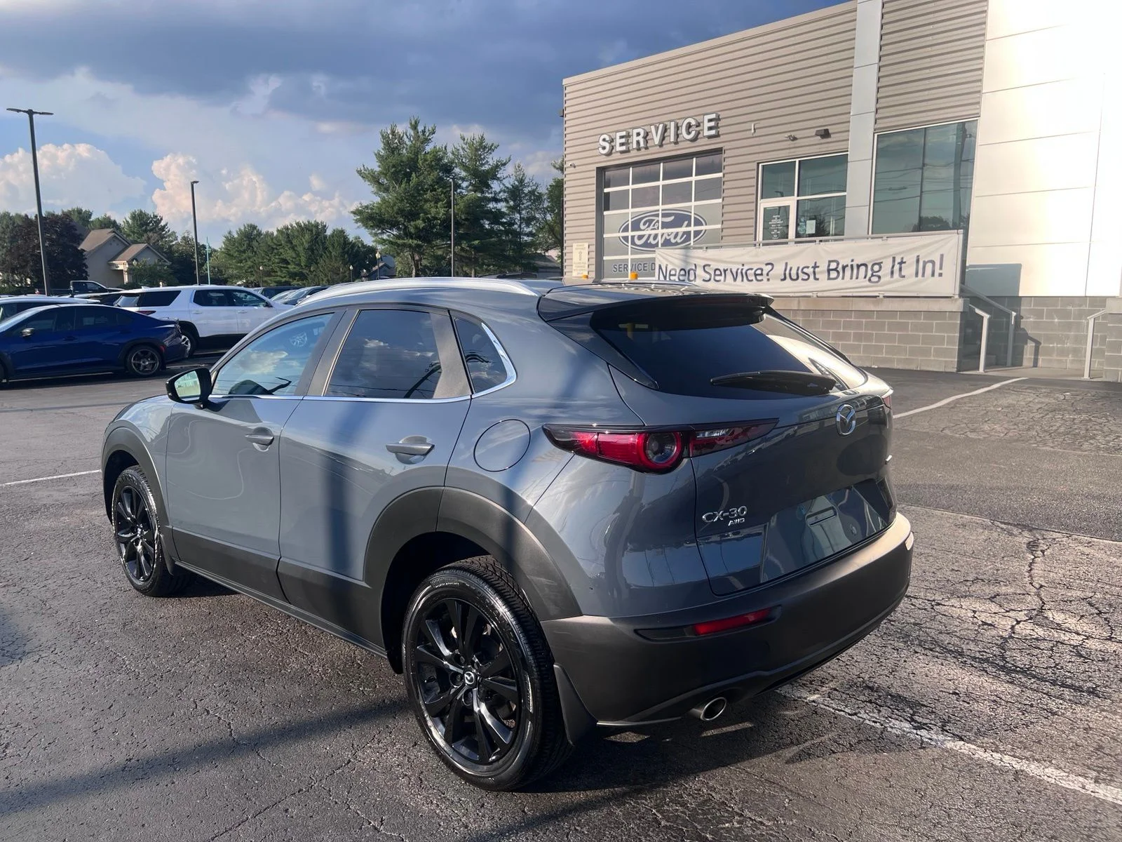 Used 2024 Polymetal Gray Metallic Mazda 2.5 S Carbon Edition image 5