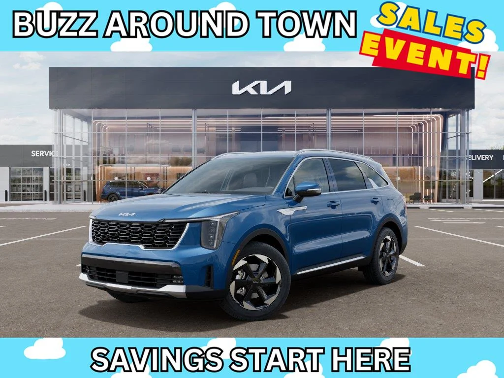 New 2026 Mineral Blue Kia EX image 1
