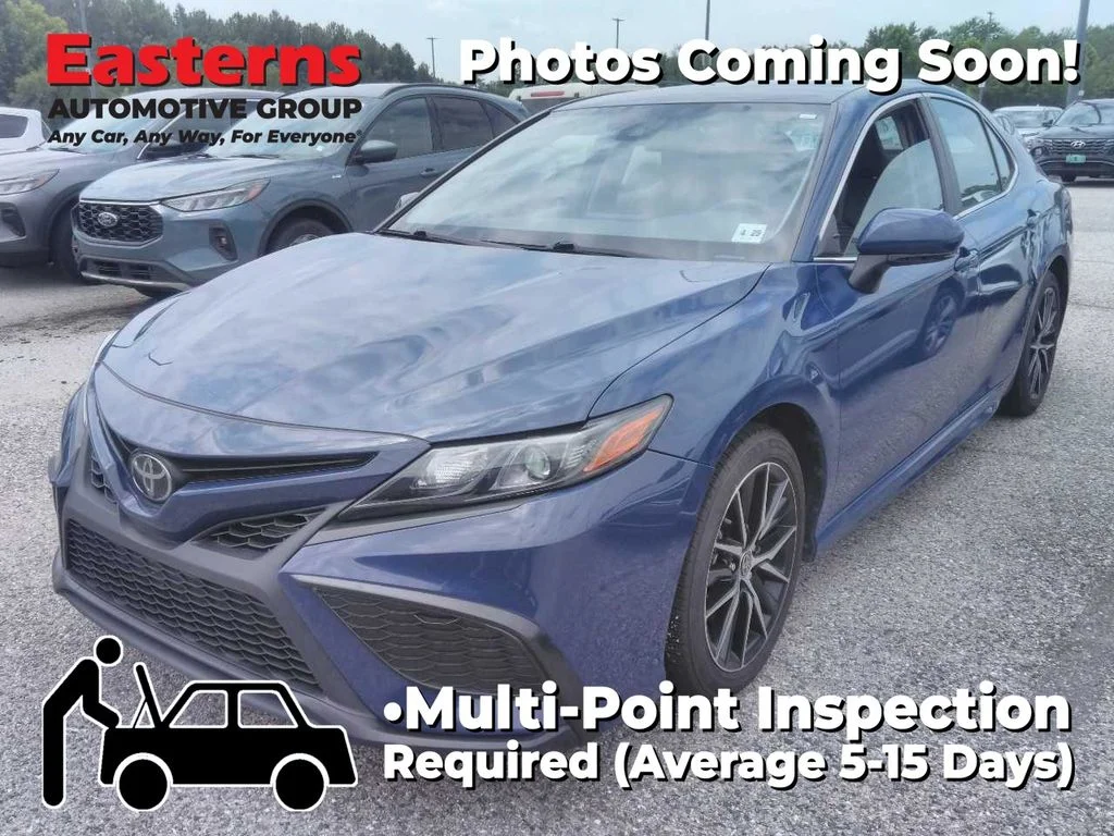 Used 2024 Blue Toyota SE image 1