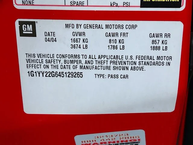Used 2004 Red Chevrolet Base image 11