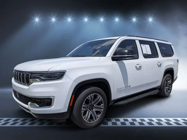 Used 2024 Bright White Clearcoat Jeep Series II image 7