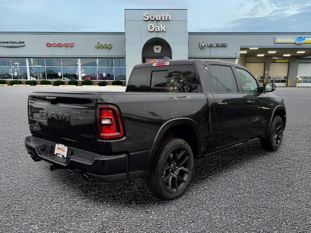 New 2027 Diamond Black Crystal Pearl-Coat Exterior Paint RAM Laramie image 3