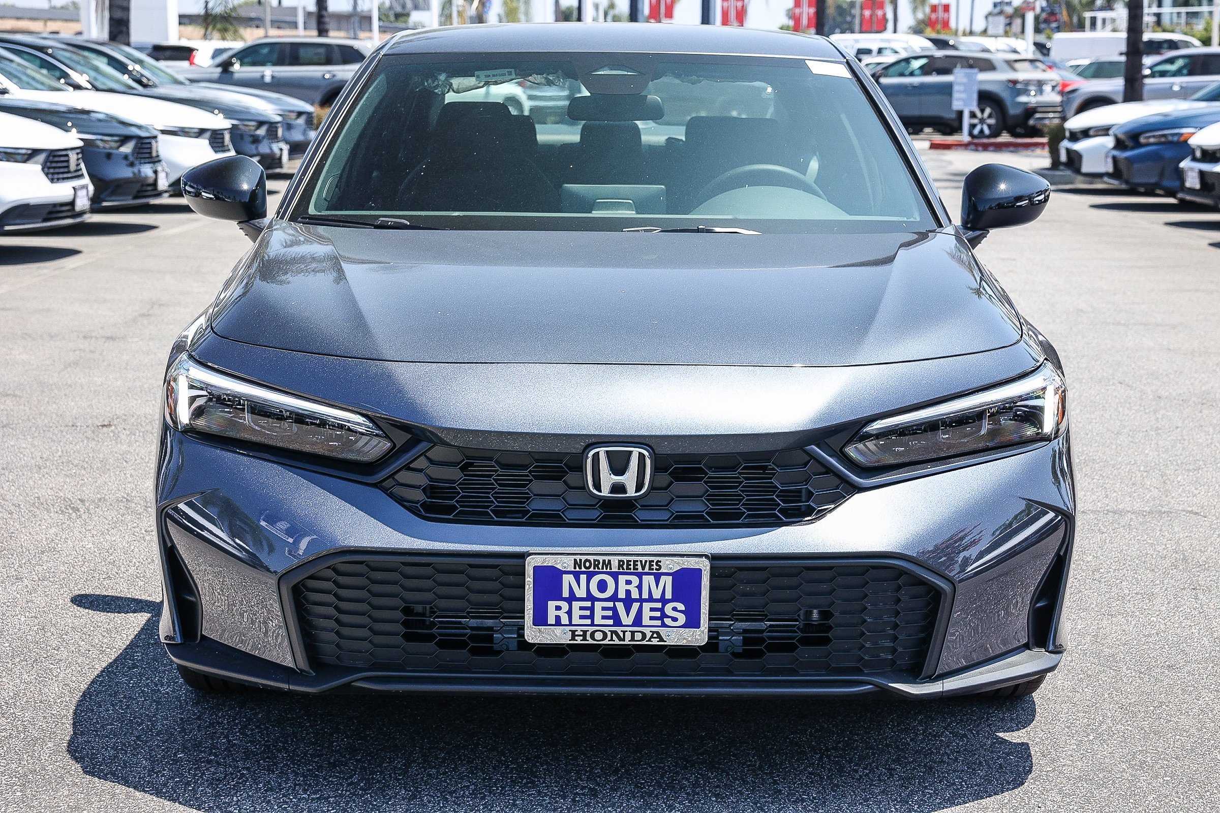 New 2026 Meteorite Gray Metallic Honda Sport CVT image 2