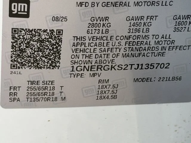 2026 Chevrolet Traverse LT - Photo 19
