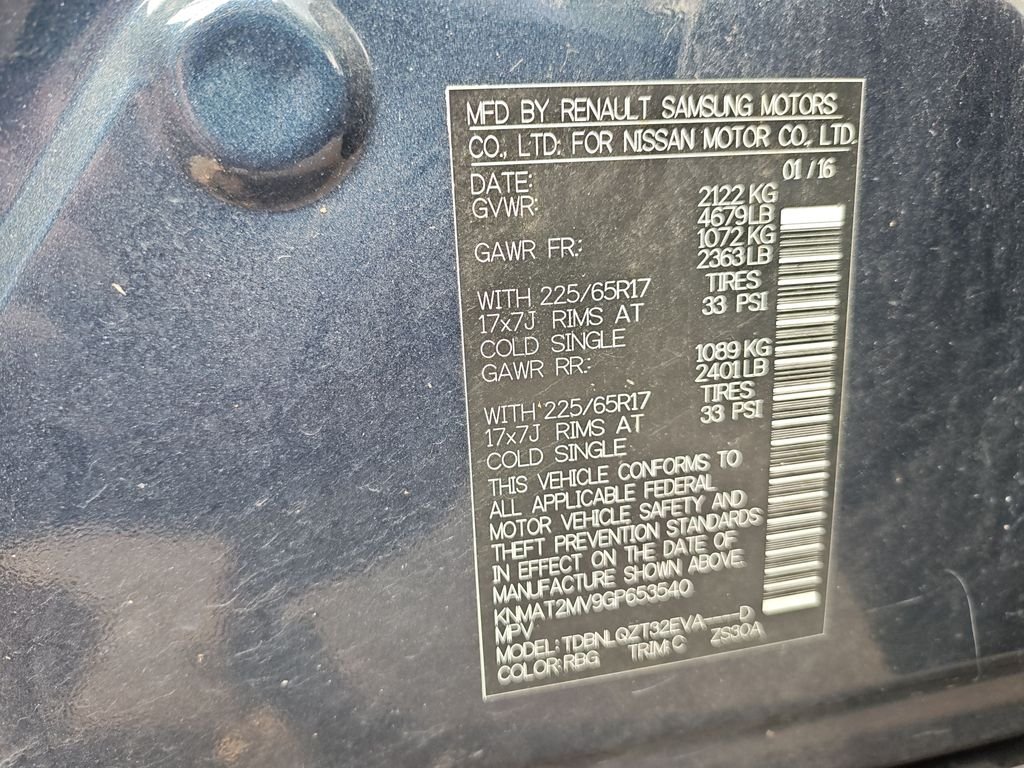 Used 2016 Blue Nissan SV image 24