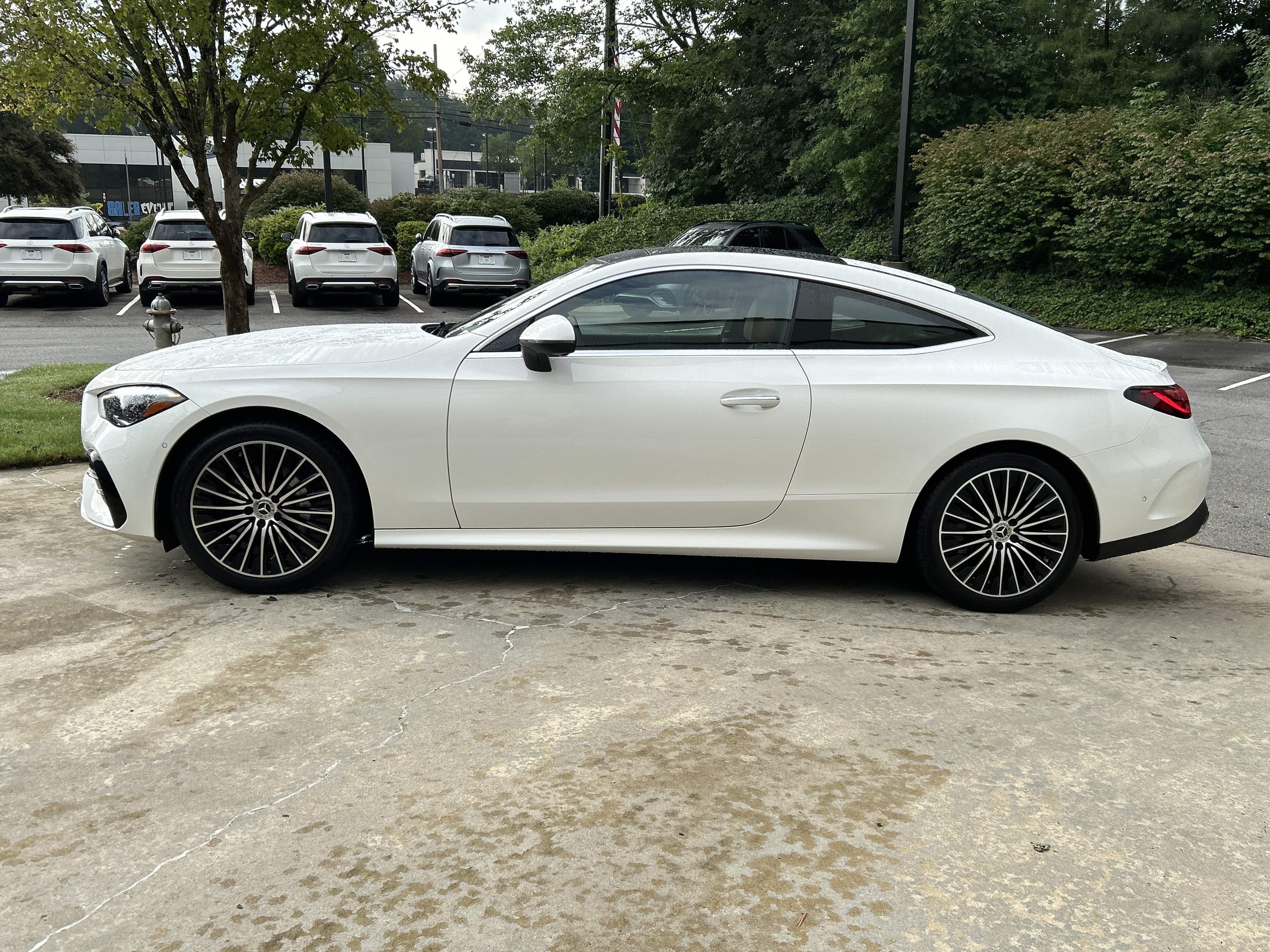 Certified Used 2025 Polar White Mercedes-Benz CLE 300 4MATIC® Coupe image 14