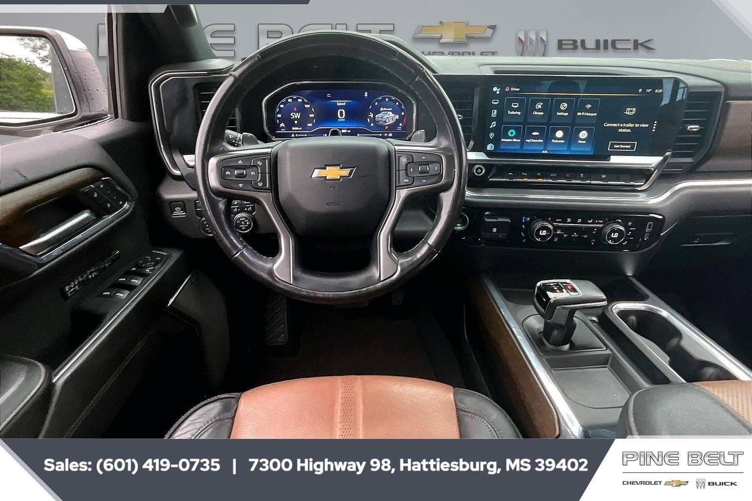 Used 2024 Iridescent Pearl Tricoat Chevrolet High Country image 6