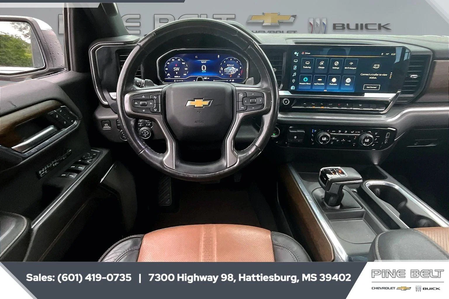 Used 2024 Iridescent Pearl Tricoat Chevrolet High Country image 6