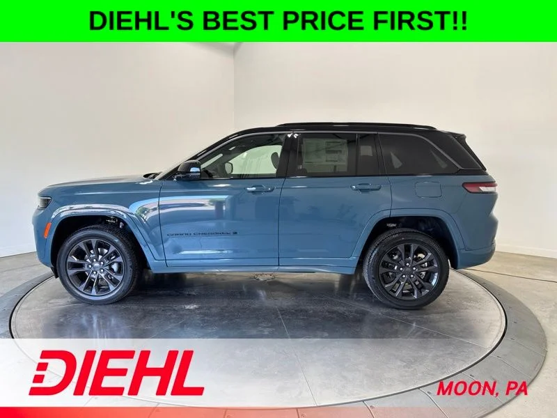 New 2026 Steel Blue Exterior Paint Jeep Limited Reserve image 4