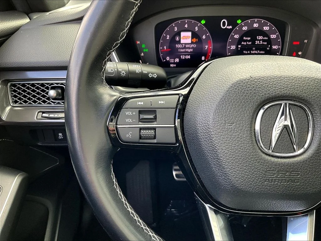 Used 2023 Majestic Black Pearl Acura A-Spec Tech Package image 12