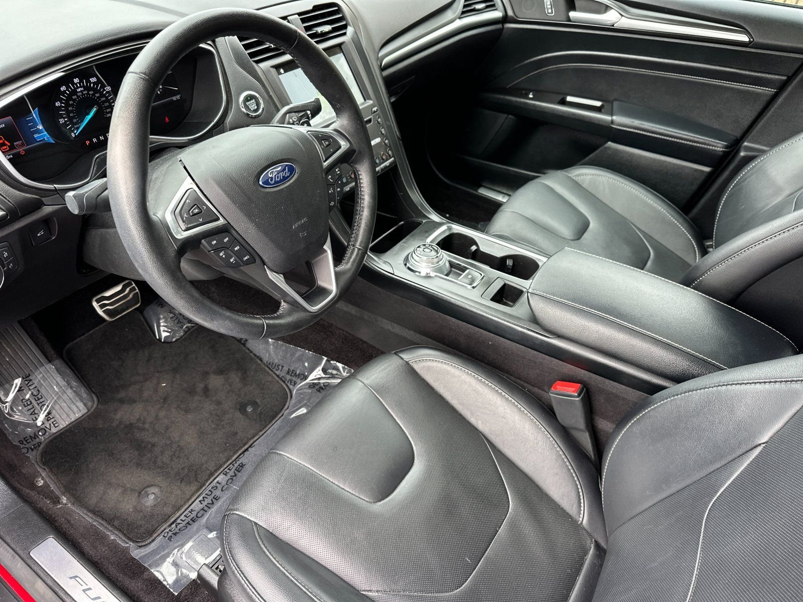 Used 2017 Red Ford Titanium image 9