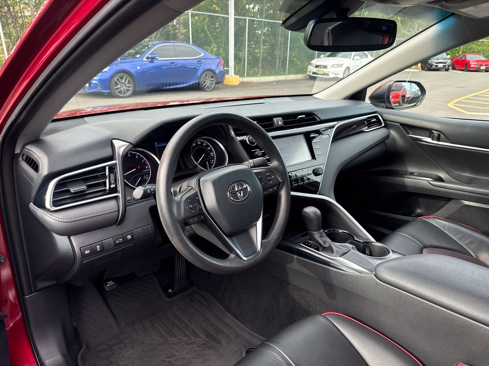 Used 2018 Red Toyota LE image 12