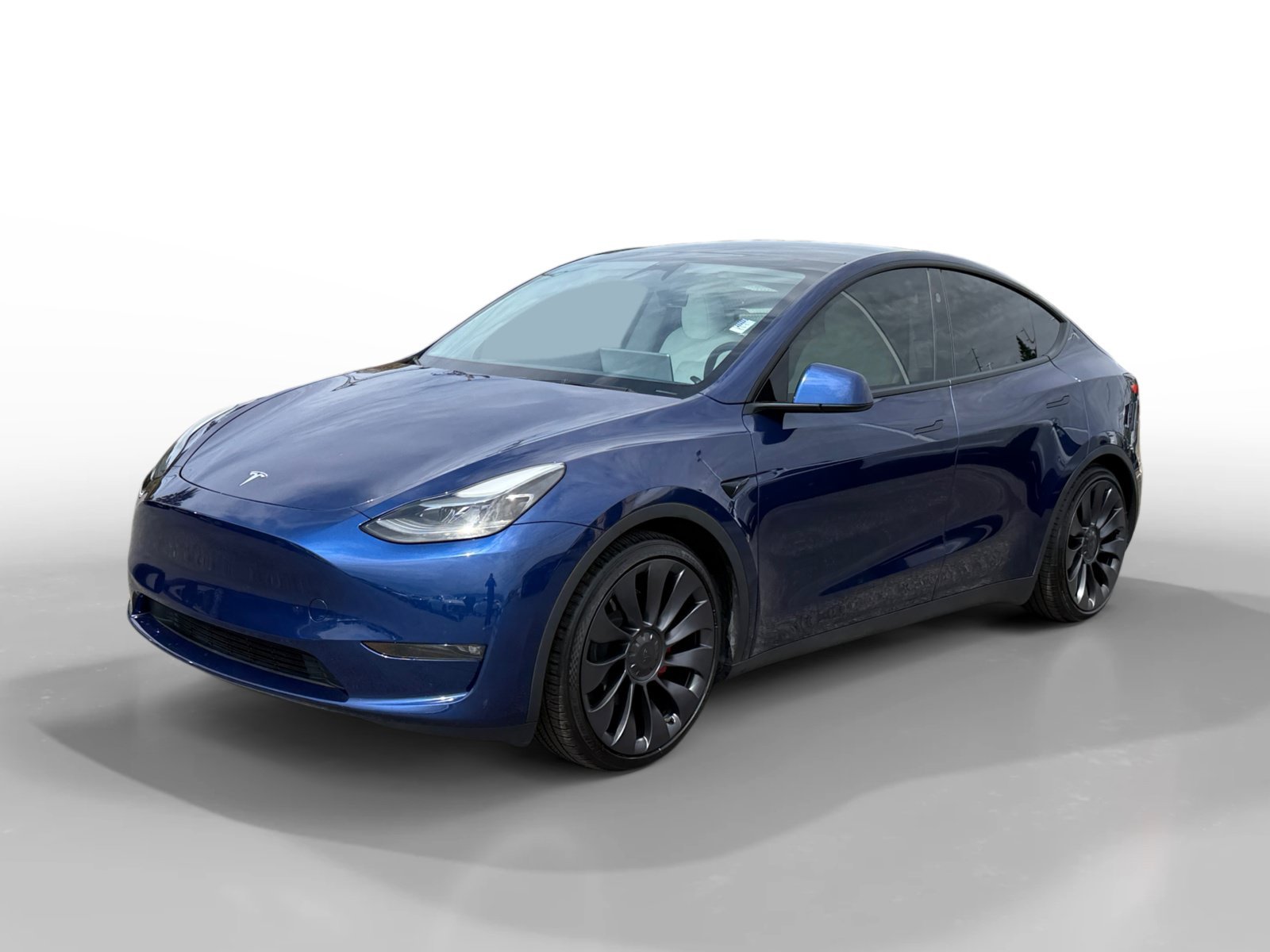 Used 2024 Blue Tesla Performance image 1