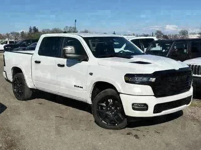 New 2026 Ivory White Tri-Coat Pearl-Coat Exterior Paint RAM LARAMIE image 2
