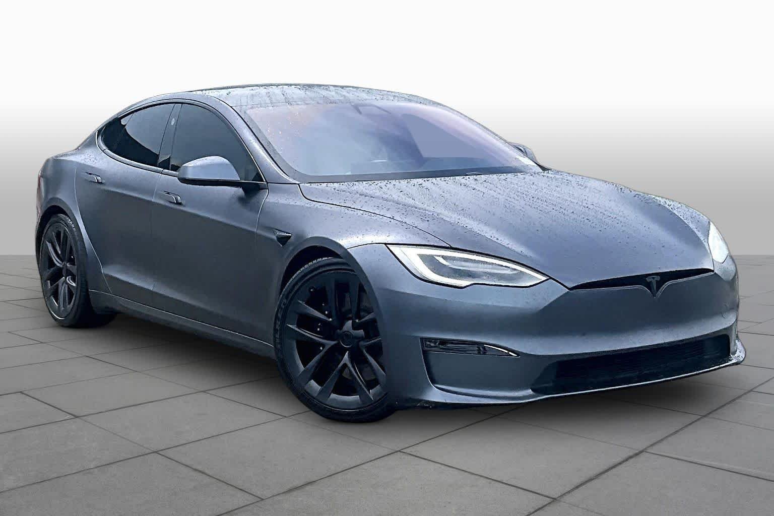 Used 2021 GRAY WRAP Tesla Long Range image 2