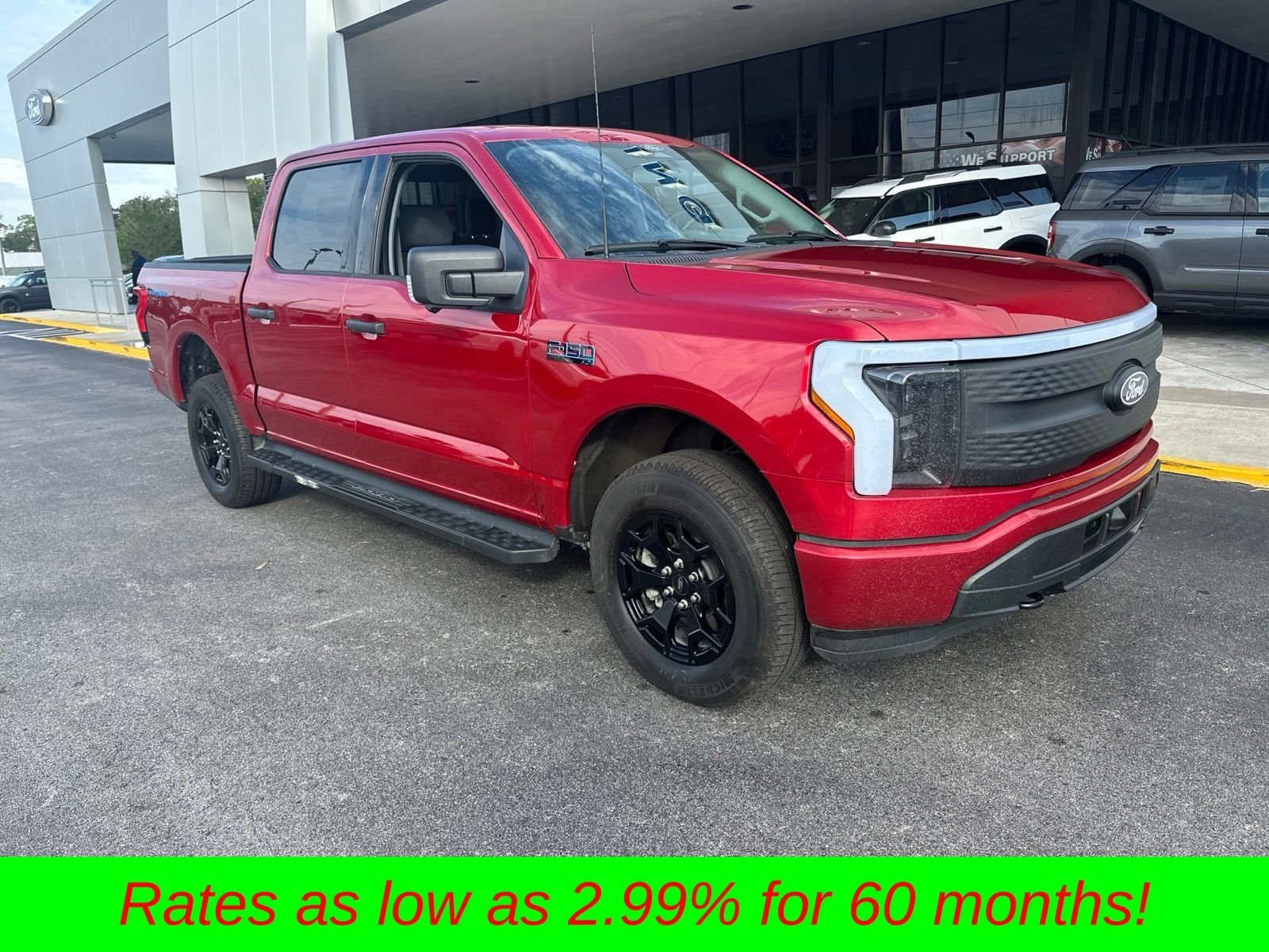 Certified 2025 Ford F-150 Lightning XLT with VIN 1FTVW3LK0SWG05848 for sale in Spring Hill, FL