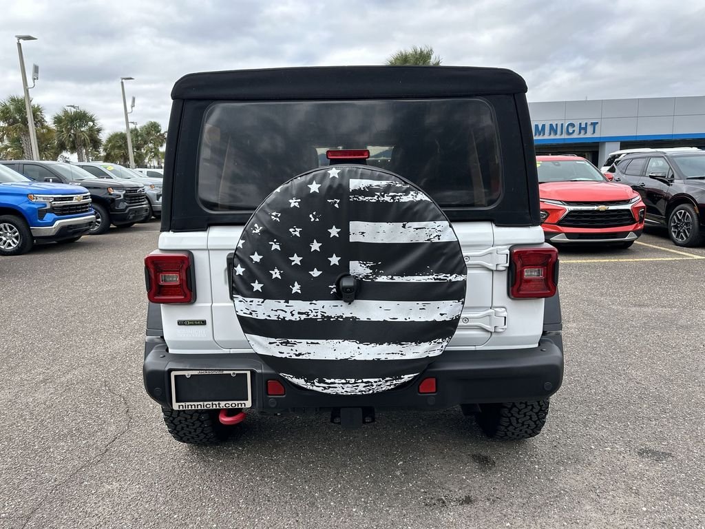 Used 2021 White Jeep Unlimited Rubicon image 15